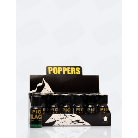 Pig Black Poppers 15ml x 18 Pack