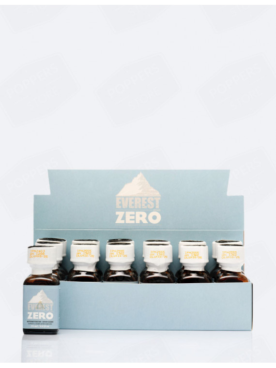 18-pack Everest Zero poppers display