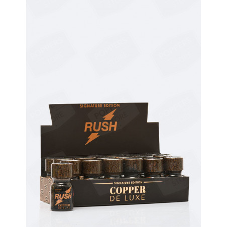 Rush Copper de Luxe poppers display stand